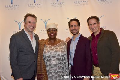 James Wesley, Lillias White, Alex Lacamoire and Seth Rudetsky Photo