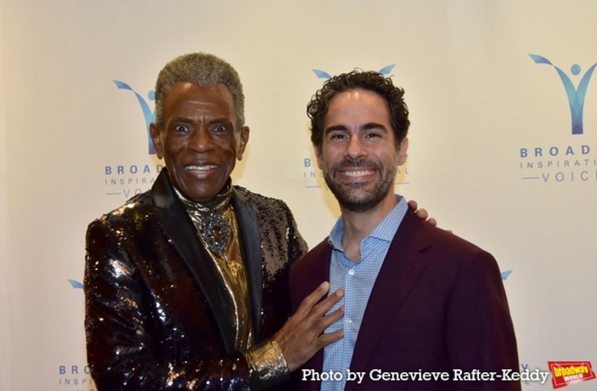 Andre De Shields and Alex Lacamoire at 