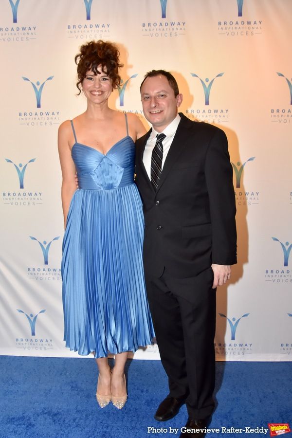 Mandy Gonzalez and Dan Lipton Photo