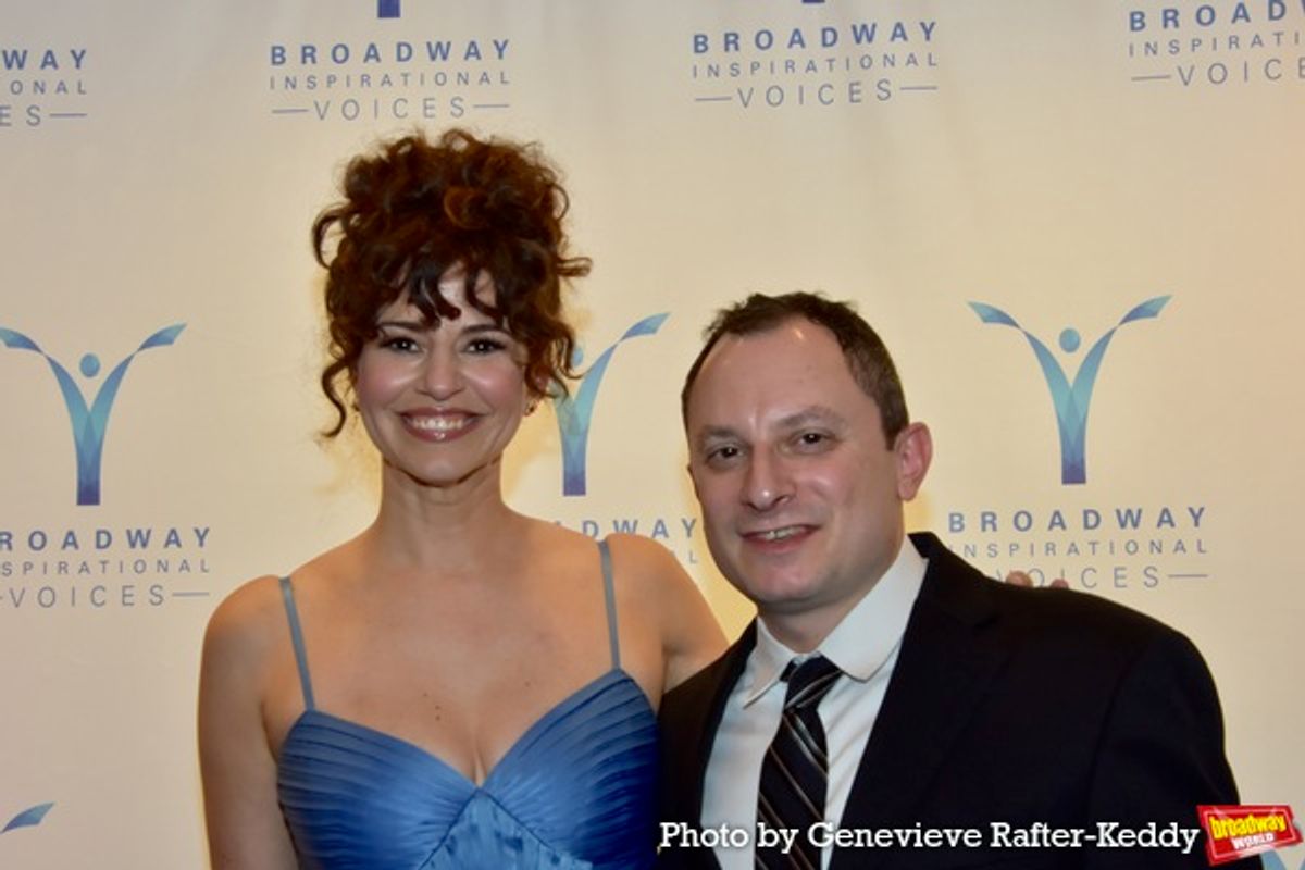 Mandy Gonzalez and Dan Lipton at 