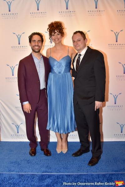 Alex Lacamoire, Mandy Gonzalez and Dan Lipton Photo
