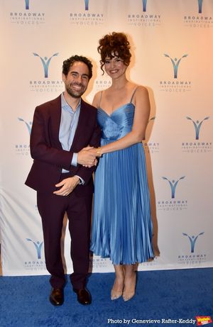 Alex Lacamoire and Mandy Gonzalez Photo