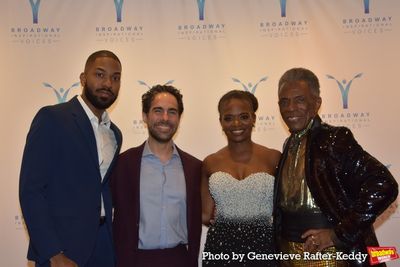 Allen Rene Louis, Alex Lacamoire, LaChanze and Andre De Shields Photo