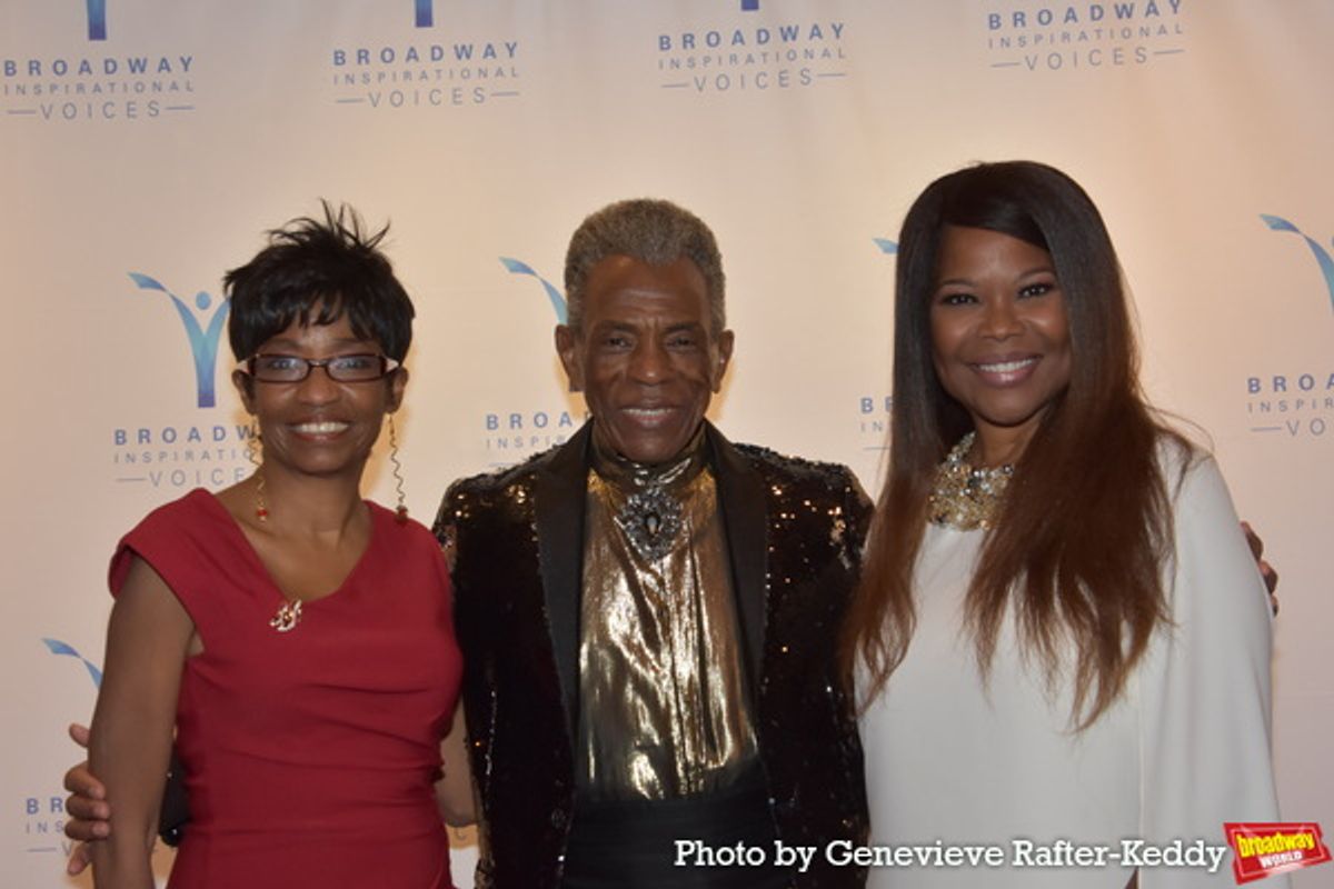 Adriane Lenox, Andre De Shields and Angela Robinson at 
