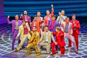 Front kneeling, Lucca Chadwick-Patel, Miles Henderson, Jake Bailey and cast Photo