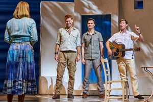 Meg Hateley, Stephen Beckett, Norman Bowman, and Christopher Dickins  Photo