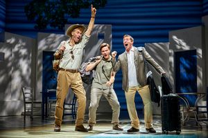 Stephen Beckett, Norman Bowman and Christopher Dickins Photo