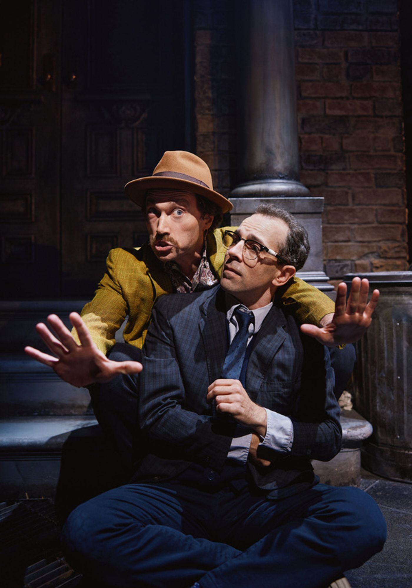 Photos: First Look at Bryce Pinkham & Brad Oscar in LITTLE SHOP OF HORRORS  Image