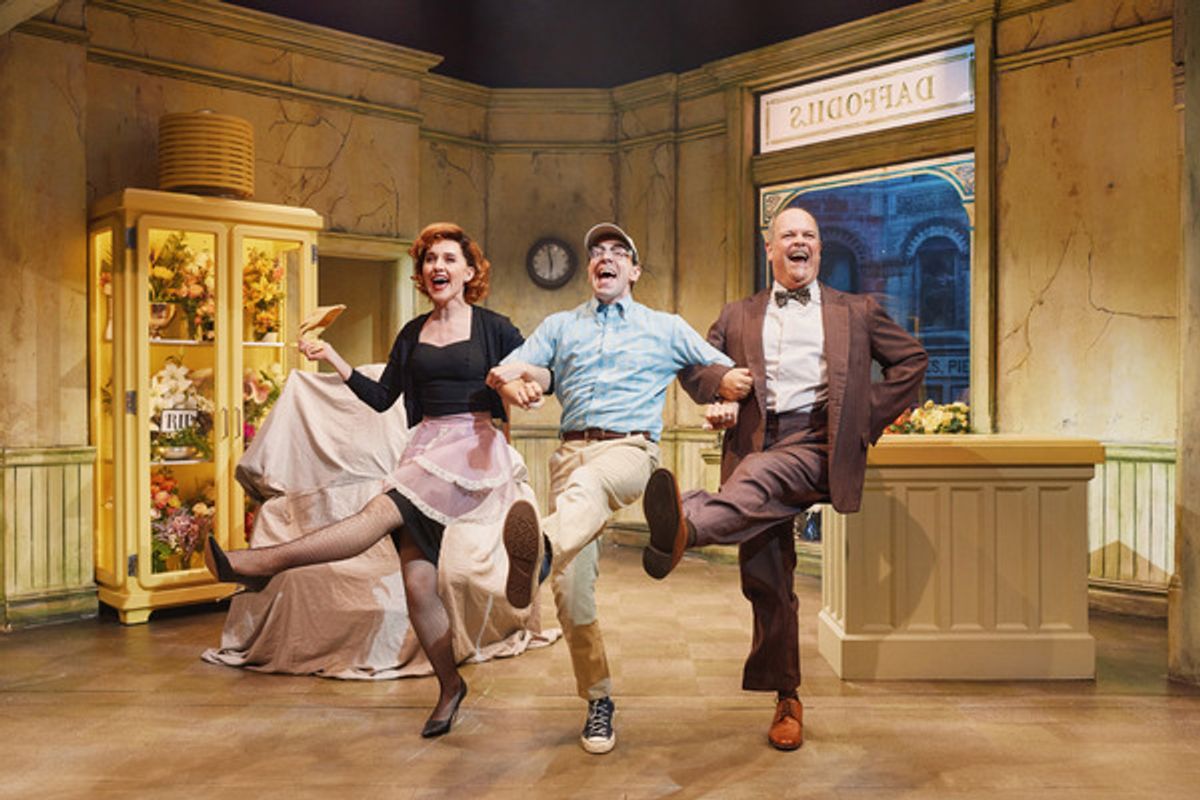 Lena Hall, Rob McClure and Brad Oscar at 