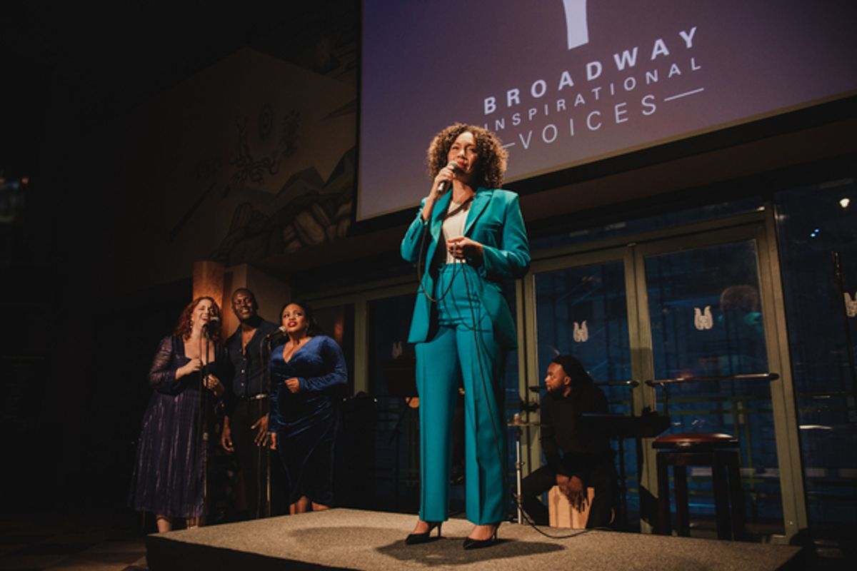 Cassandra James at Photos: See André De Shields, LaChanze & More at Broadway Inspirational Voices' BETTER DAYS Event