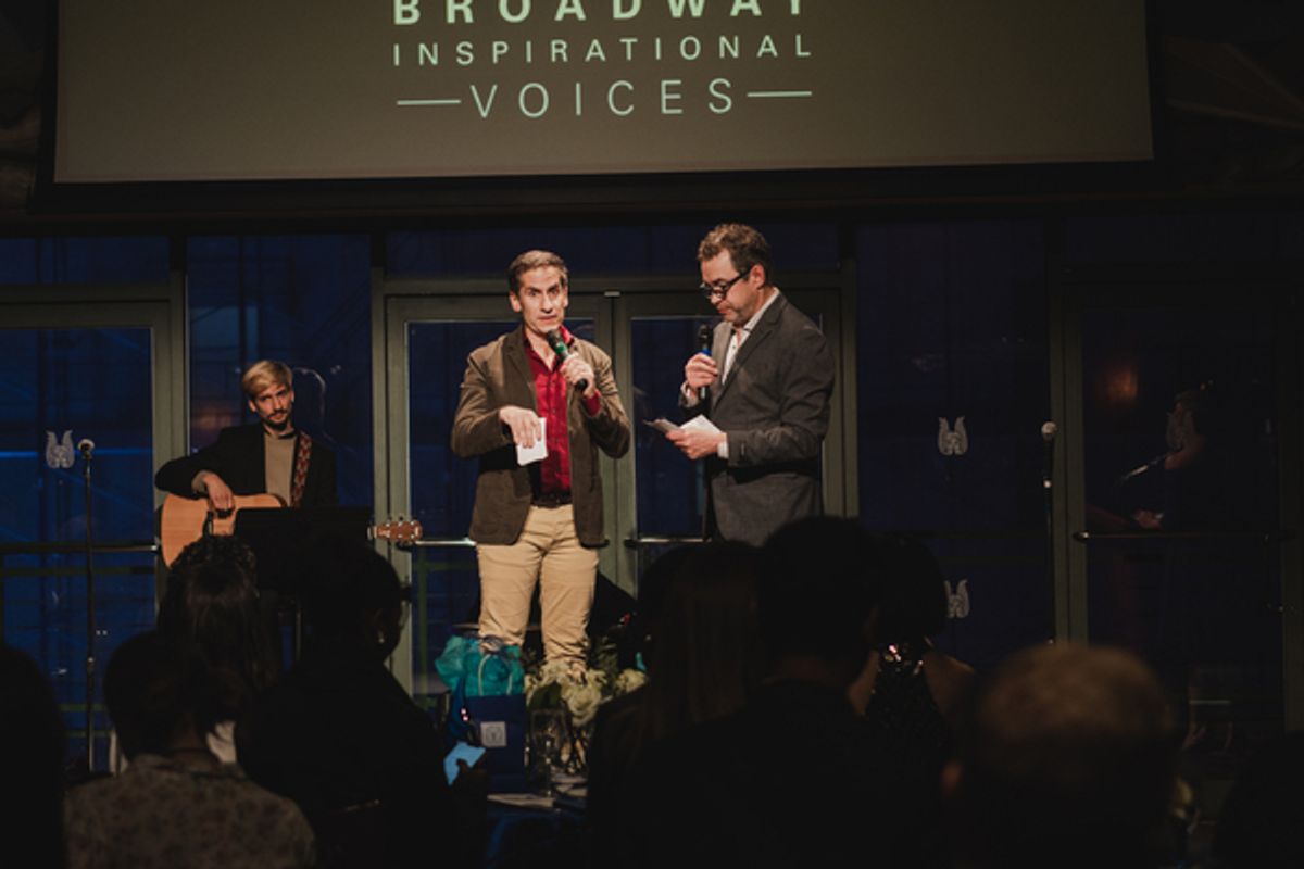 Seth Rudetsky, James Wesley at 