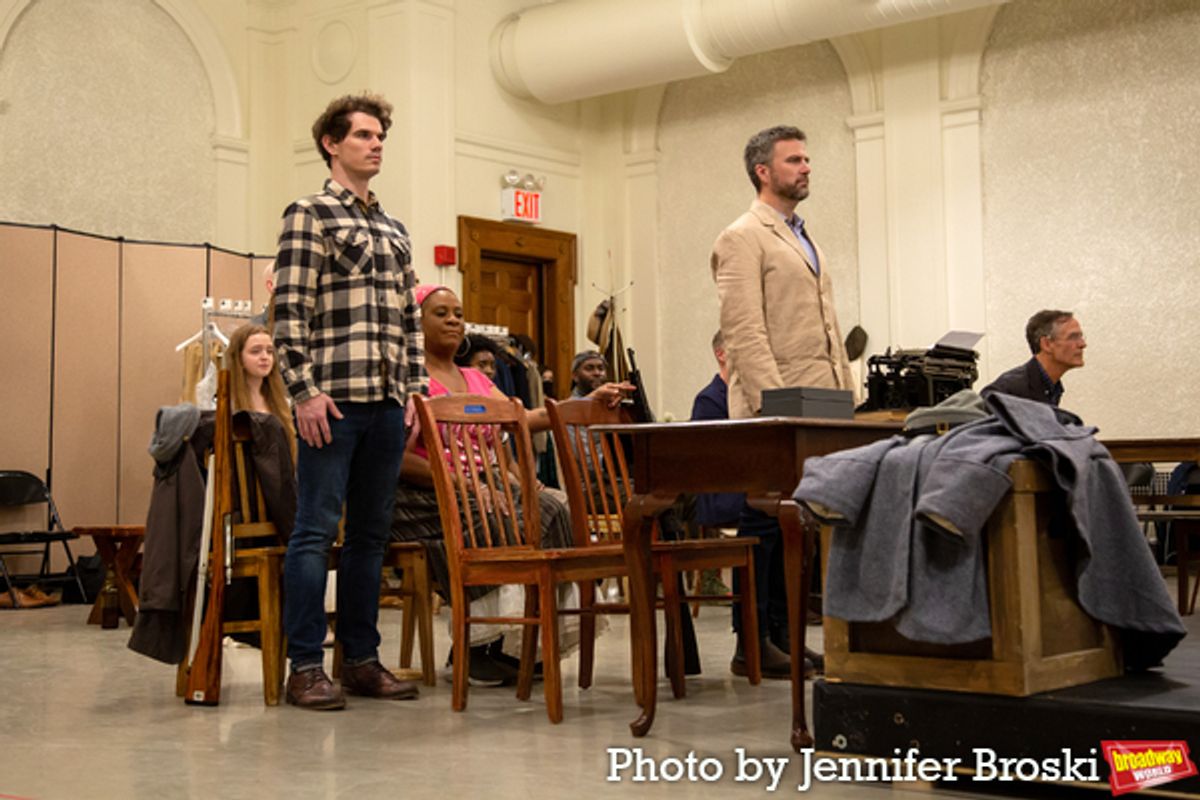 Erin Rose Doyle, Jay Armstrong Johnson, Danielle Lee Greaves, Courtnee Carter, Douglas Lyons, Manoel Felciano, Howard McGillin at 