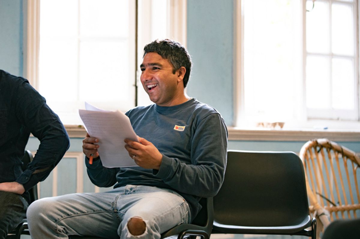 Nick Mohammed at Photos: Inside Rehearsal For A CHRISTMAS CAROL-ISH At Soho Theatre