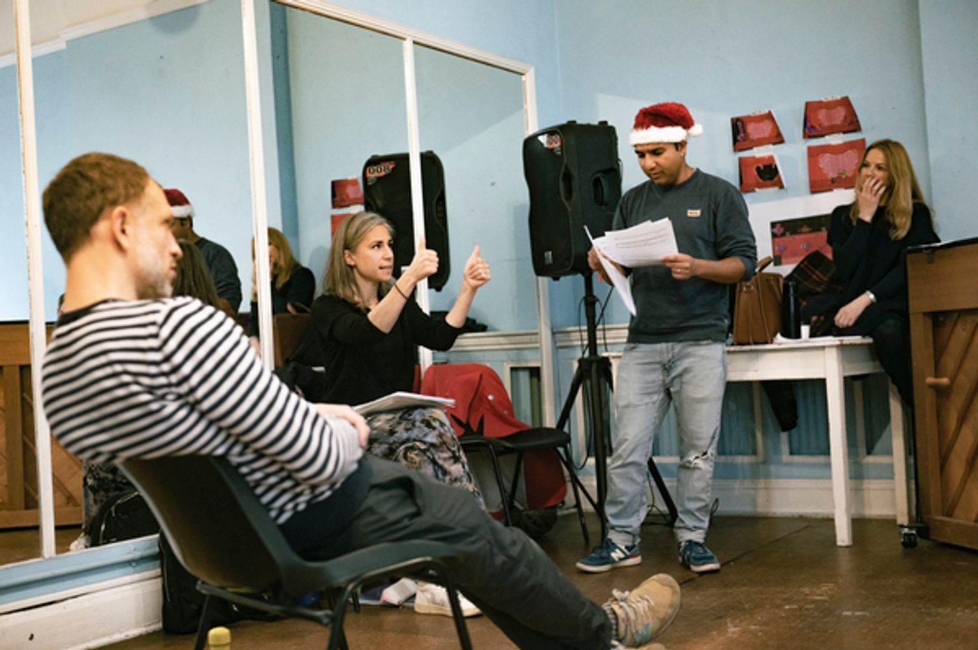 Photos: Inside Rehearsal For A CHRISTMAS CAROL-ISH At Soho Theatre  Image