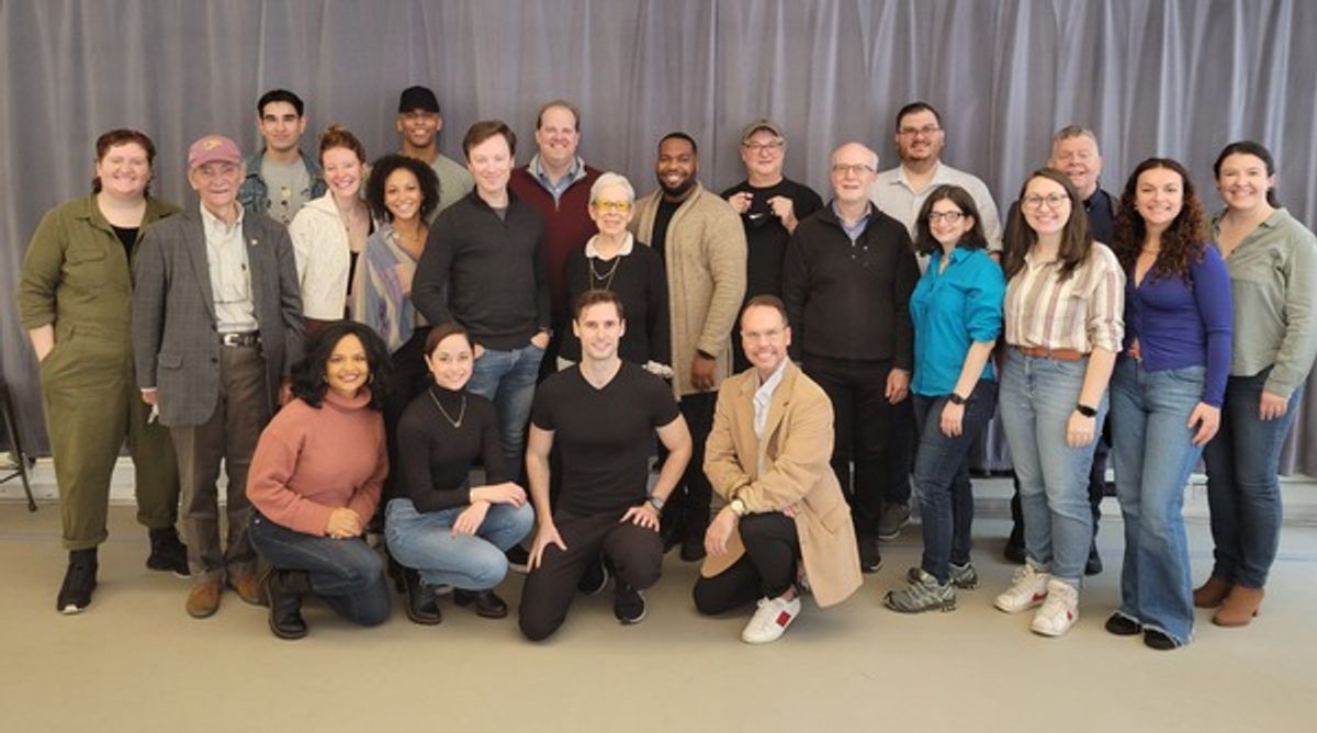 Full Company at Photos: The Cast of HOAGY CARMICHAEL'S STARDUST ROAD Meets the Press