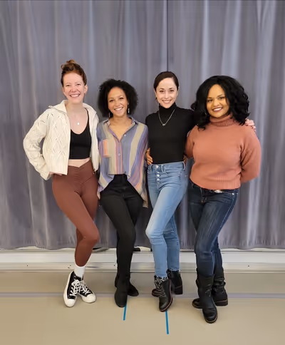 Rachel Fairbanks, Kayla Jenerson, Sara Esty, Danielle Herbert Photo