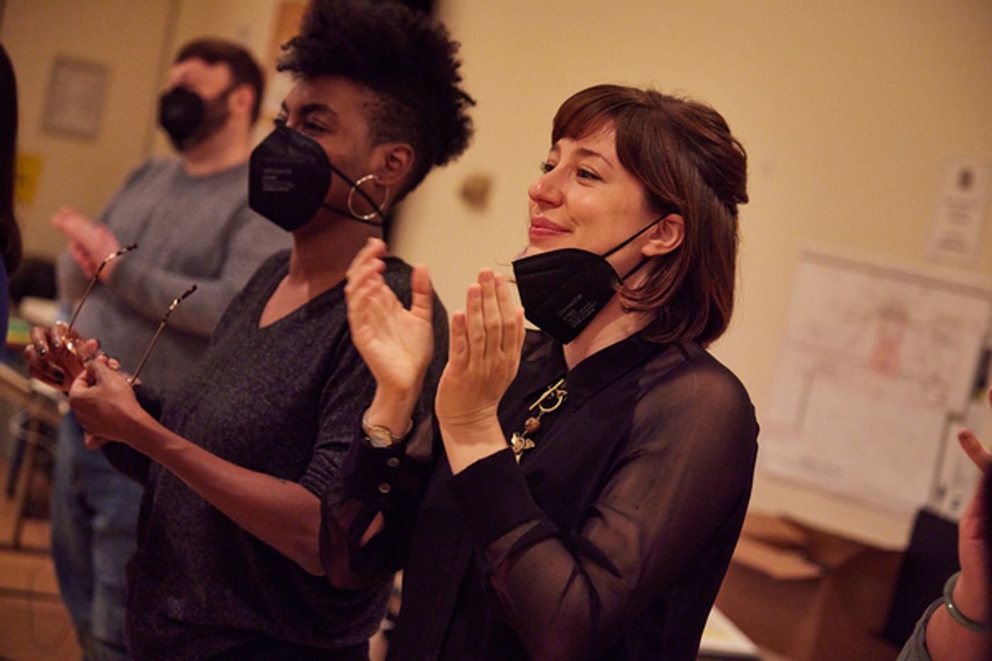 Photos: Go Inside Rehearsals for YOUR OWN PERSONAL EXEGESIS at Lincoln Center Theater/LCT3  Image