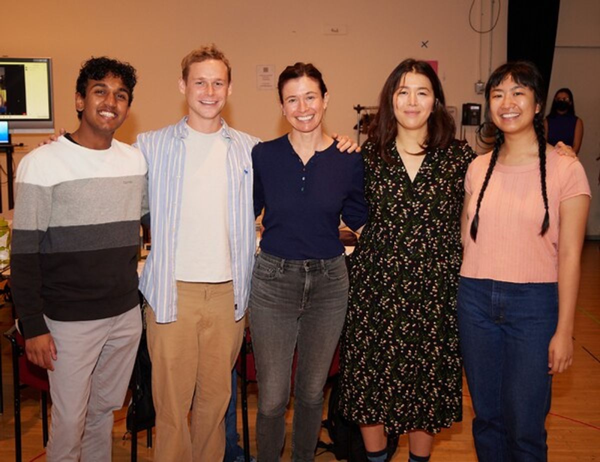 Savidu Geevaratne, Cole Doman, Hannah Cabell, Mia Pak and Annie Fang at 
