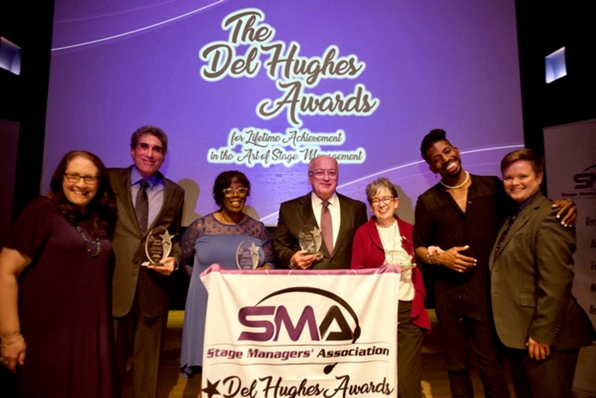 Honorees & Hosts SMA Del Hughes  at 