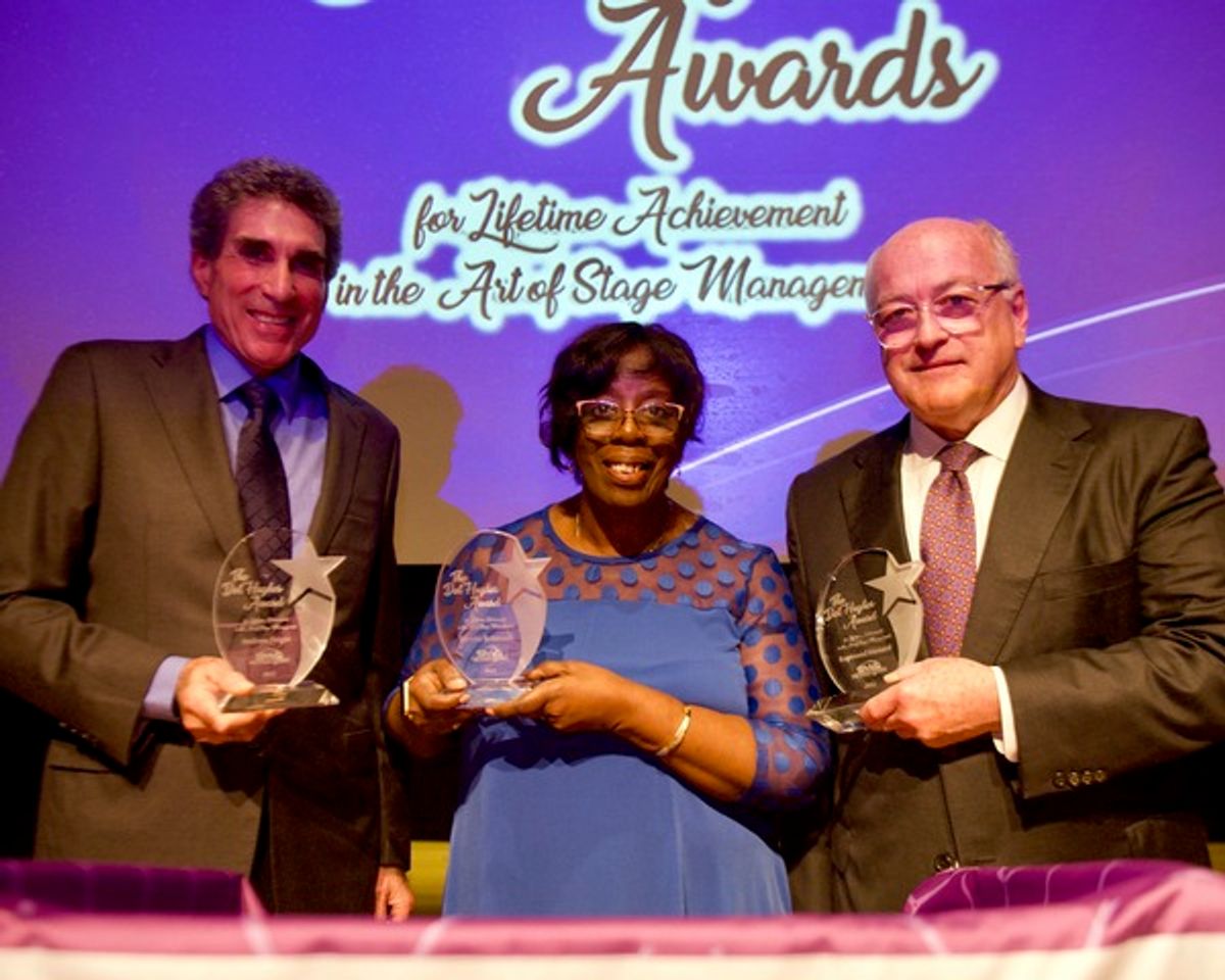 Andre Feigin, Bernita Robinson, Raymond Menard at 