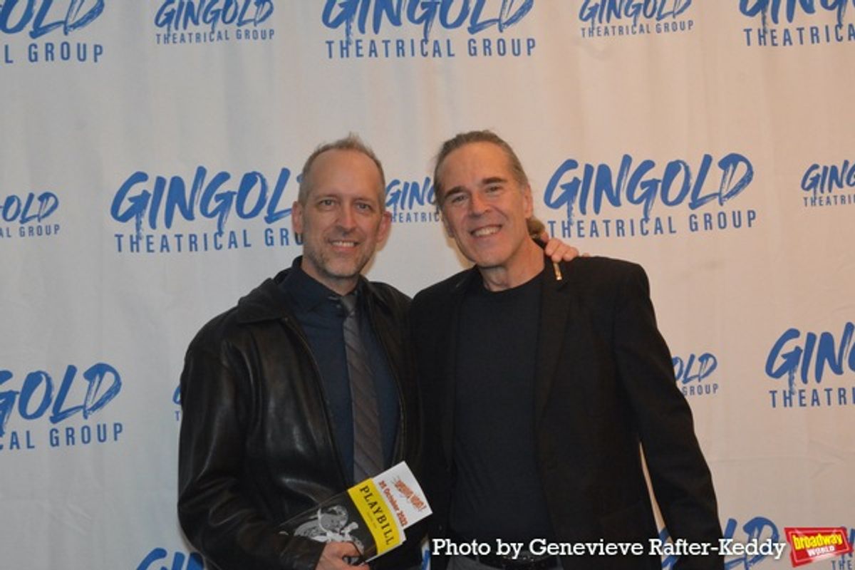 Gary Wellbrock and guest at Photos: CANDIDA Celebrates Opening Night Off-Broadway