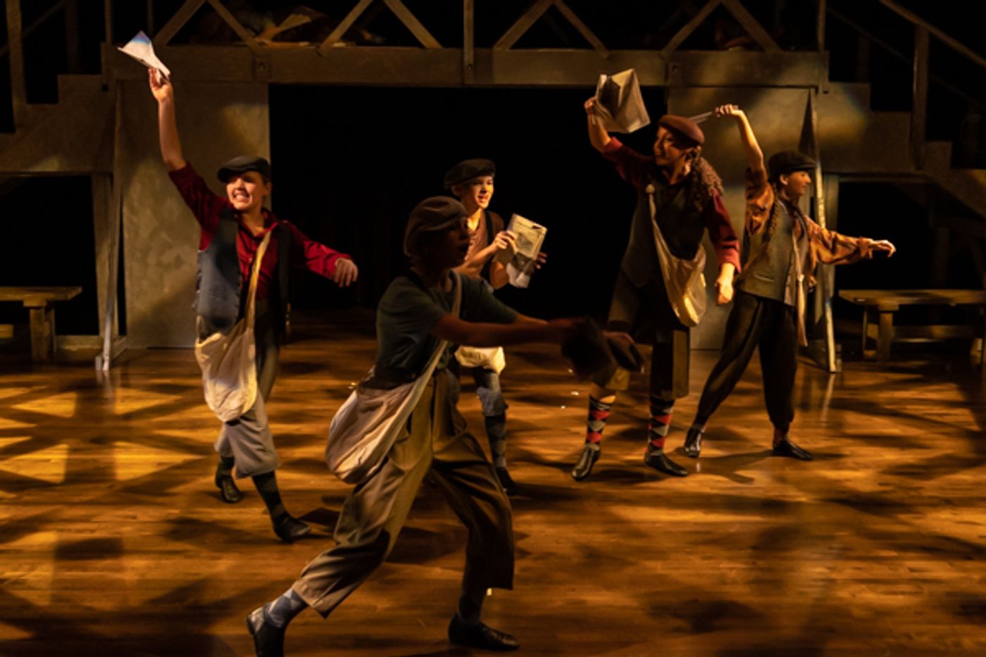 Photos: New Albany Middle School Theatre's NEWSIES JR.  Image