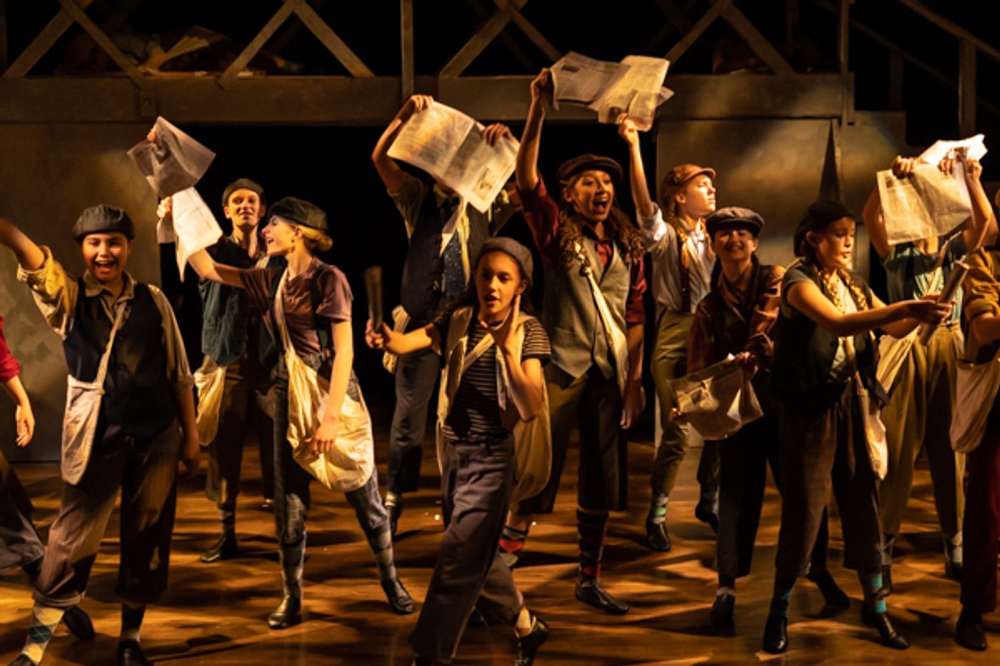 Photos: New Albany Middle School Theatre's NEWSIES JR.  Image