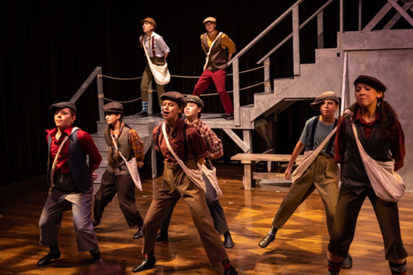 Photos: New Albany Middle School Theatre's NEWSIES JR.  Image