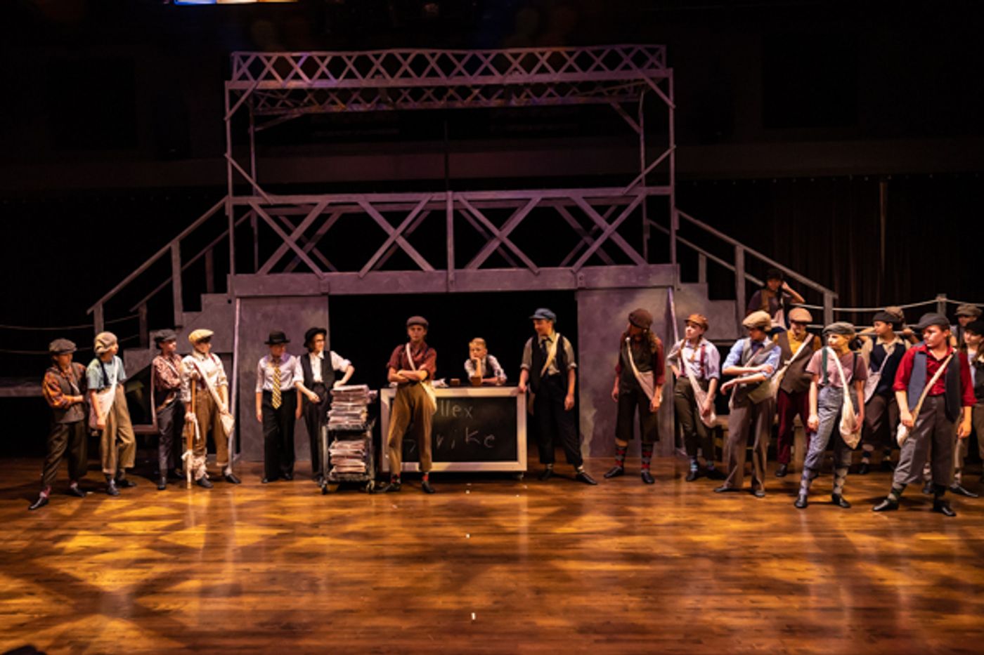 Photos: New Albany Middle School Theatre's NEWSIES JR.  Image