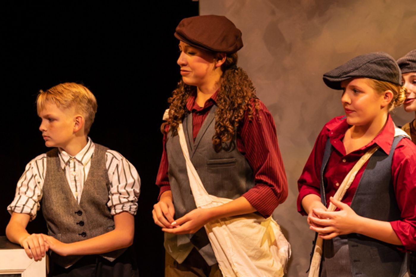 Photos: New Albany Middle School Theatre's NEWSIES JR.  Image