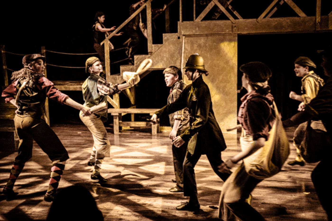 Photos: New Albany Middle School Theatre's NEWSIES JR.  Image