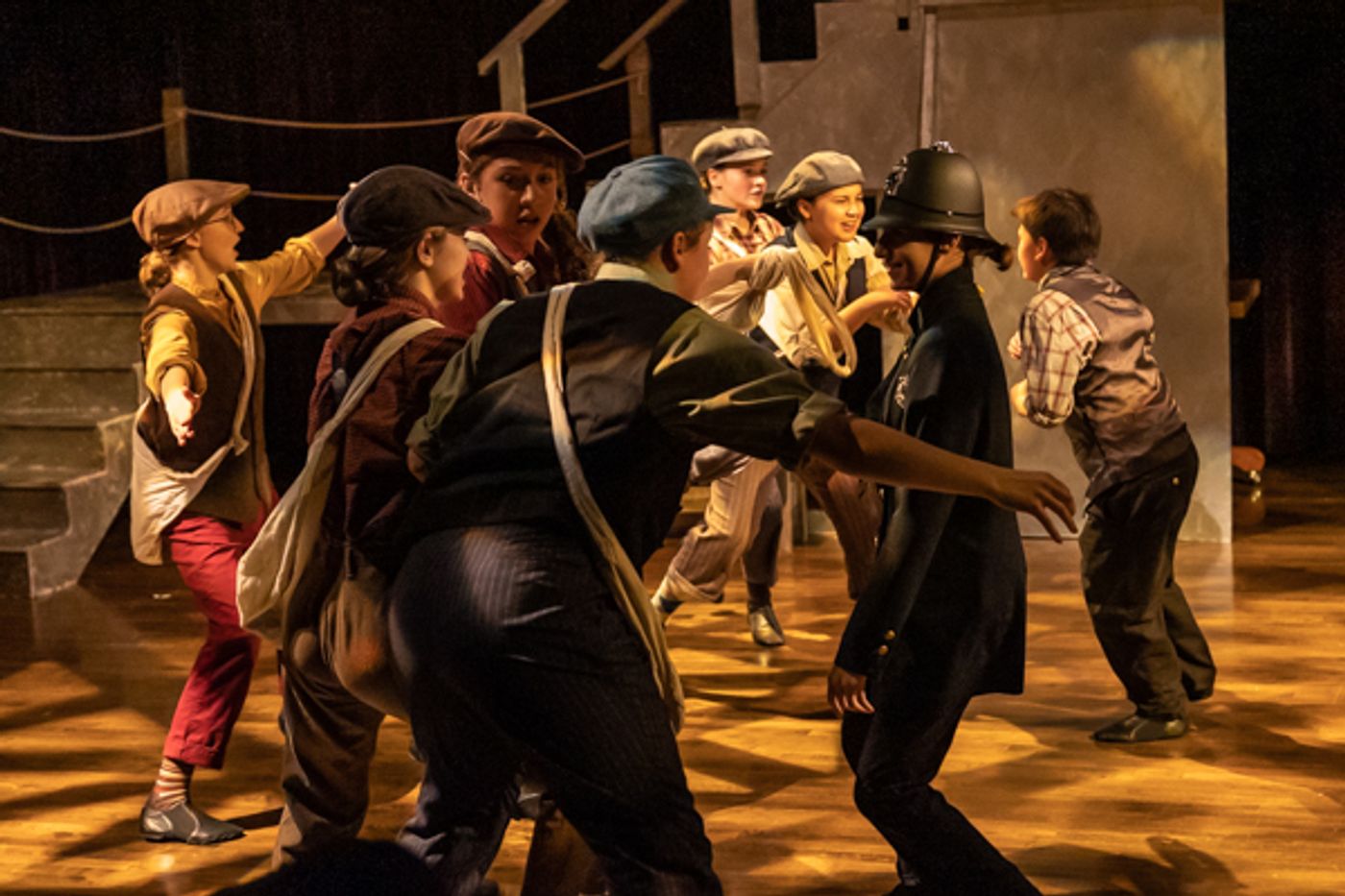 Photos: New Albany Middle School Theatre's NEWSIES JR.  Image