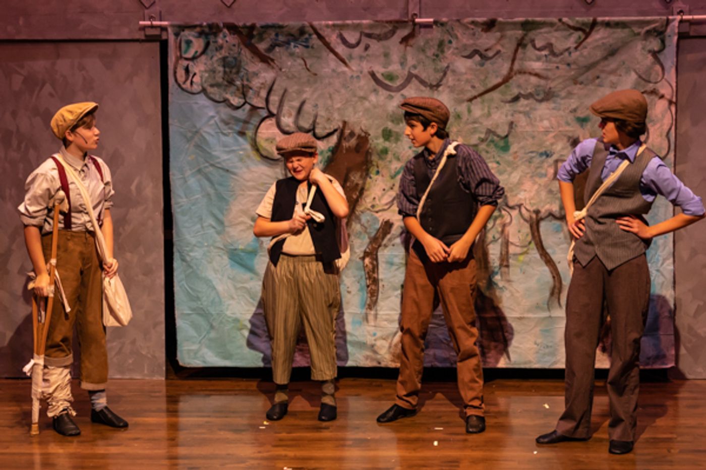 Photos: New Albany Middle School Theatre's NEWSIES JR.  Image