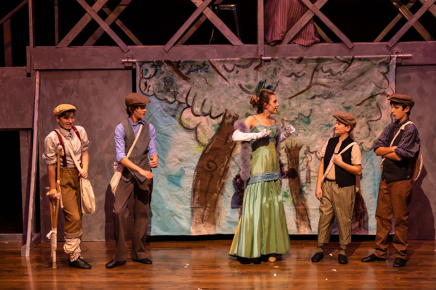 Photos: New Albany Middle School Theatre's NEWSIES JR.  Image