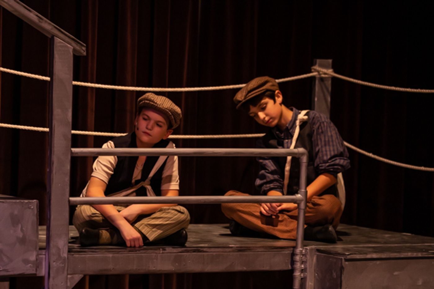 Photos: New Albany Middle School Theatre's NEWSIES JR.  Image