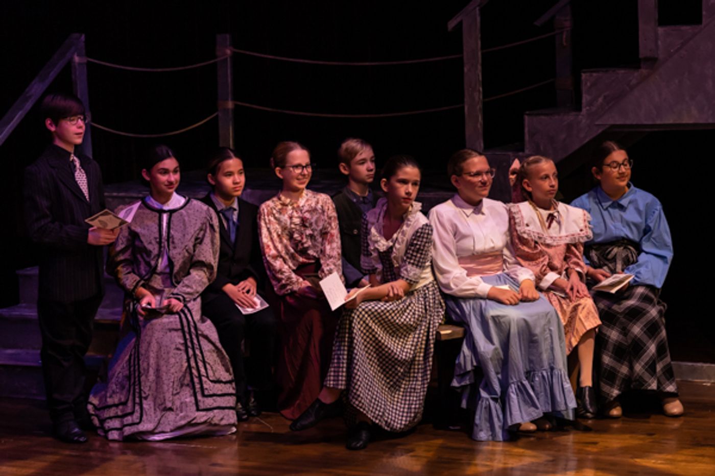 Photos: New Albany Middle School Theatre's NEWSIES JR.  Image