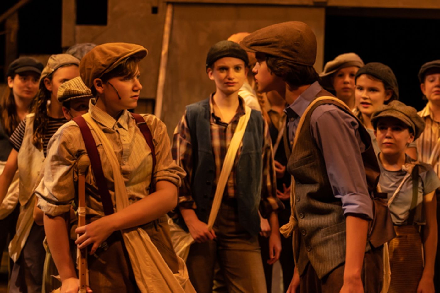 Photos: New Albany Middle School Theatre's NEWSIES JR.  Image