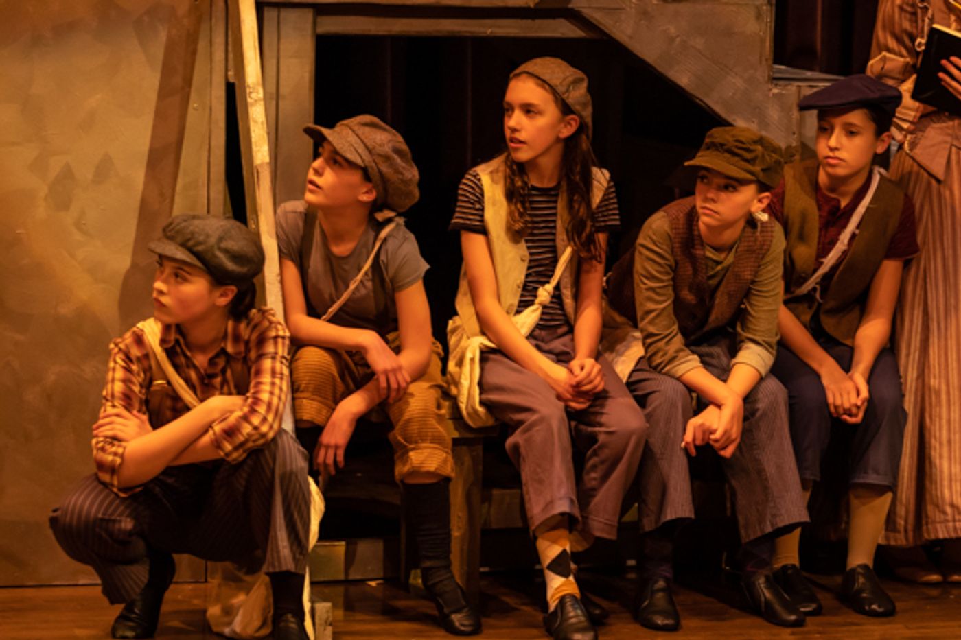 Photos: New Albany Middle School Theatre's NEWSIES JR.  Image