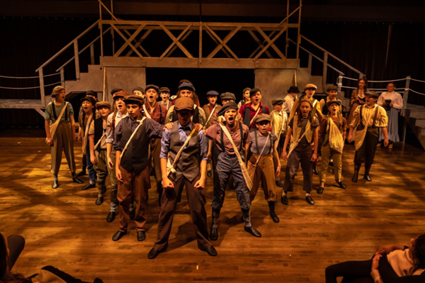 Photos: New Albany Middle School Theatre's NEWSIES JR.  Image