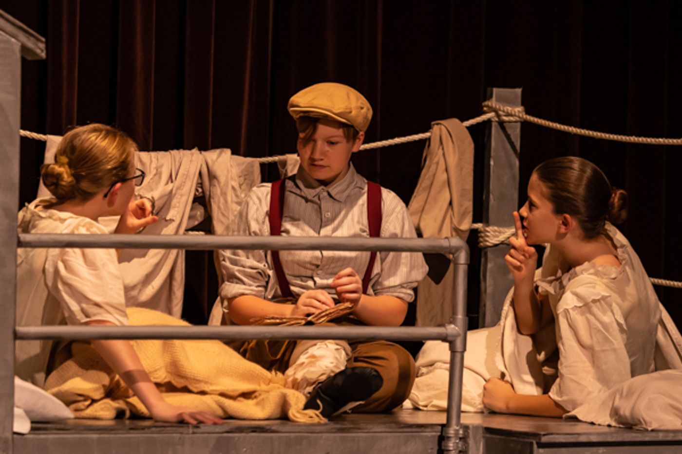 Photos: New Albany Middle School Theatre's NEWSIES JR.  Image