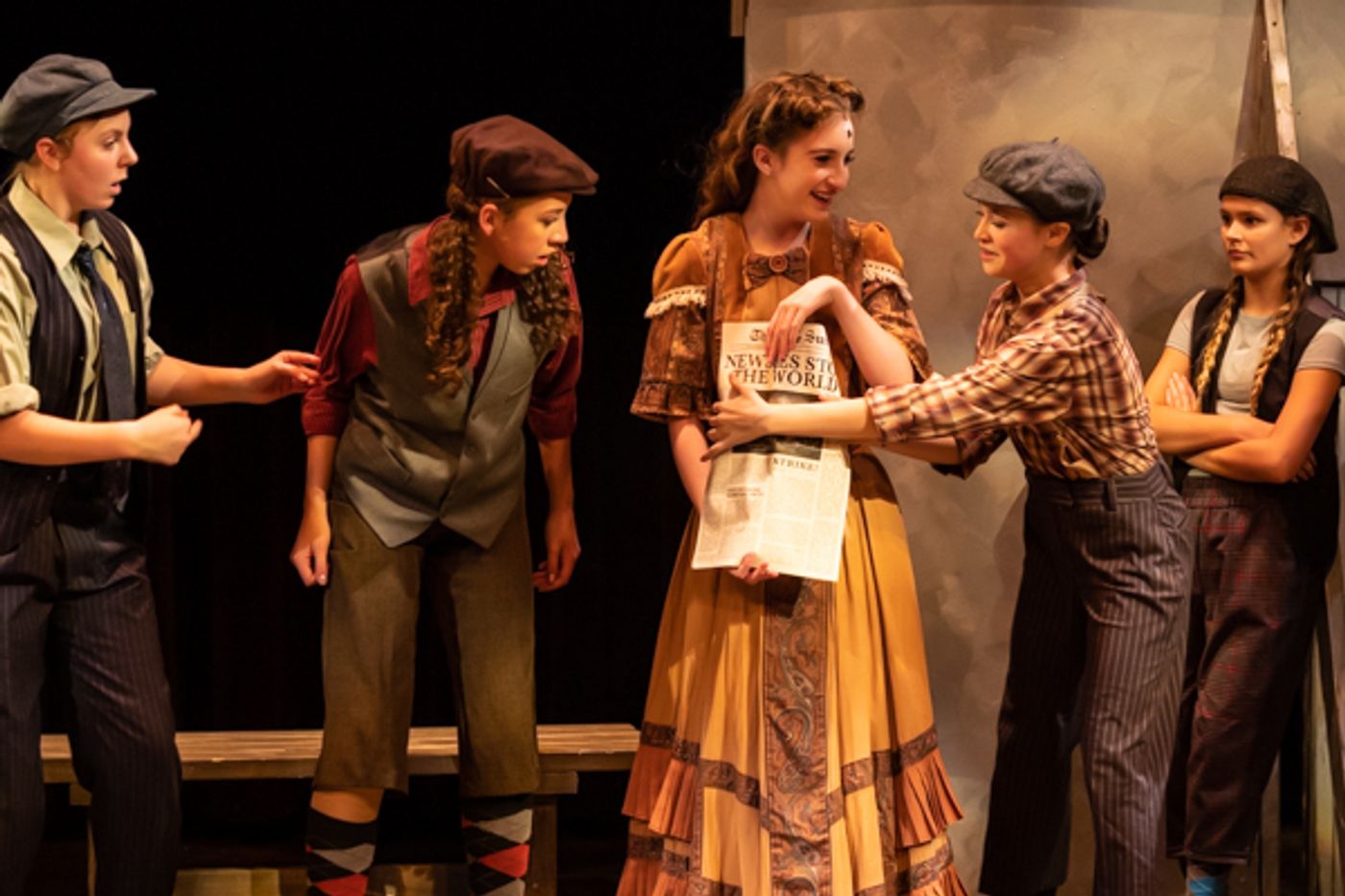 Photos: New Albany Middle School Theatre's NEWSIES JR.  Image