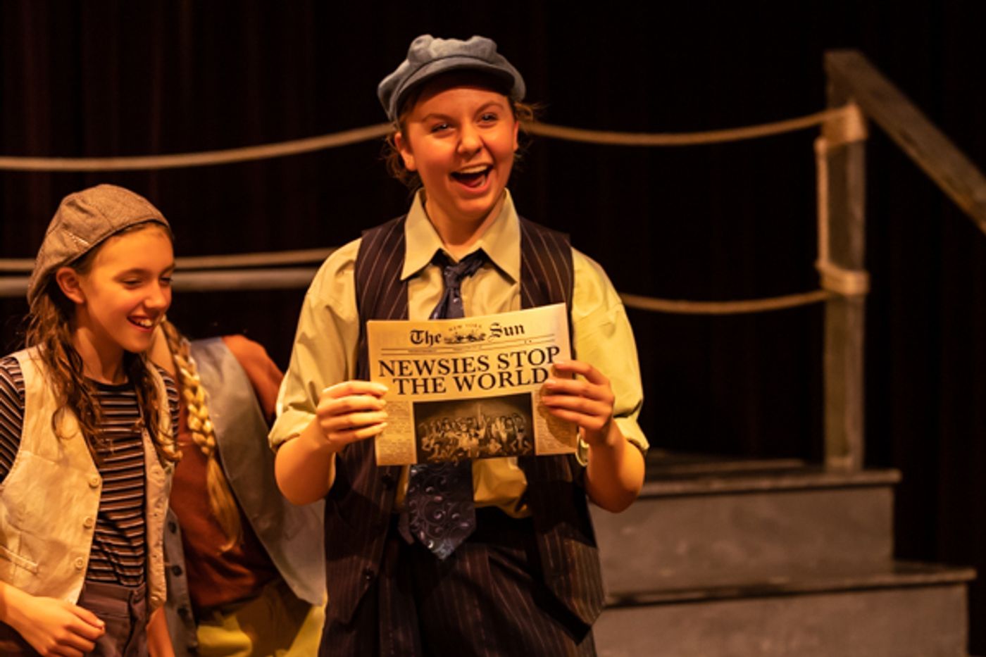 Photos: New Albany Middle School Theatre's NEWSIES JR.  Image