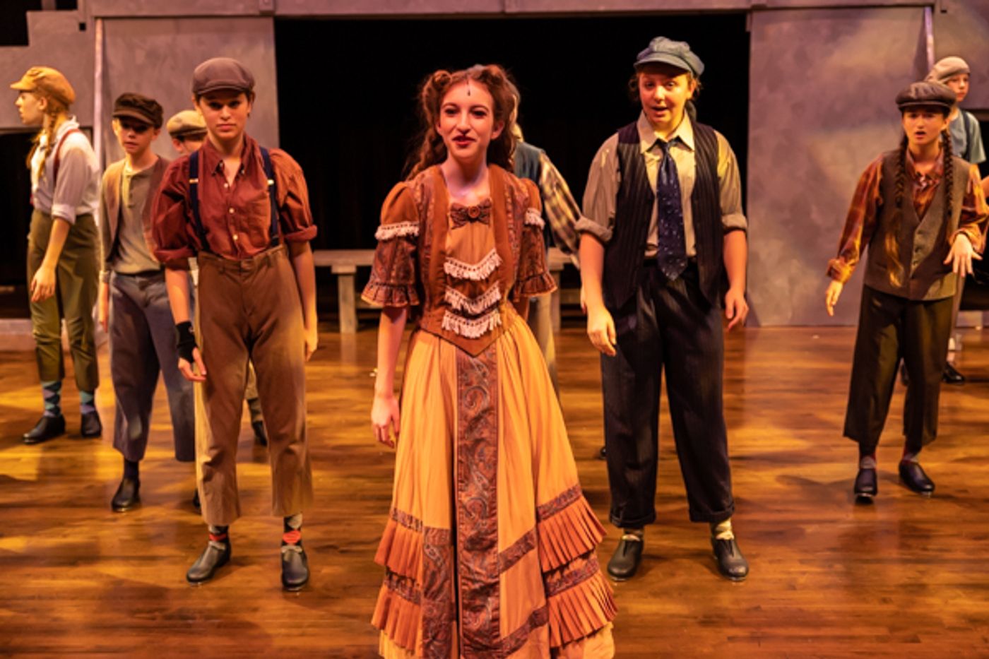 Photos: New Albany Middle School Theatre's NEWSIES JR.  Image