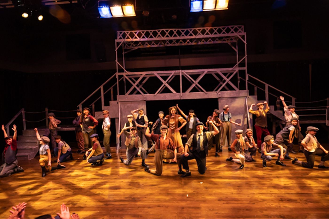 Photos: New Albany Middle School Theatre's NEWSIES JR.  Image