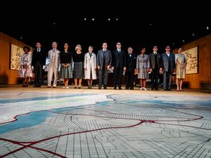 David Bromley, Alana Maria, Judith Roddy, Ralph Fiennes, Al Coppola, Adam Silver, Danny Webb, Andrew Lewis, Krysten Peck, Mary Stillwaggon Stewart, Alisha Bailey @ BroadwayWorld David Bromley, Alana Maria, Judith Roddy, Ralph Fiennes, Al Coppola, Adam Silver, Dan Photo