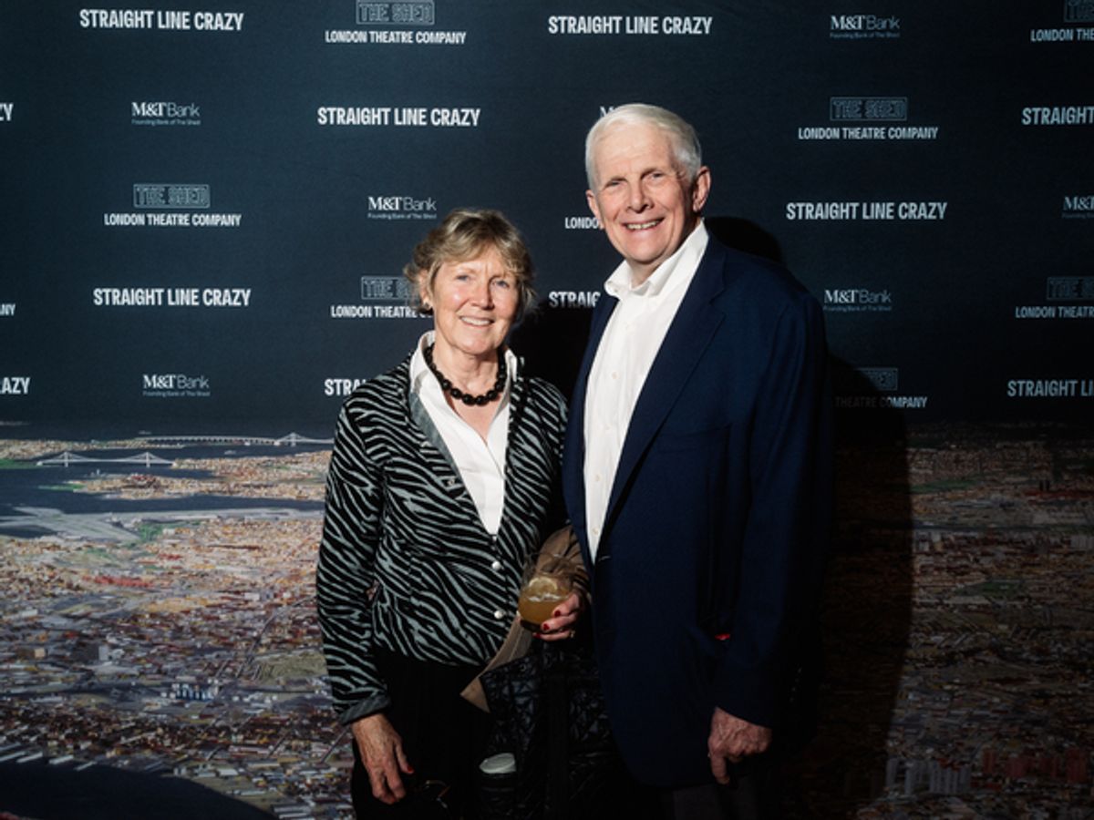 Janice Billingsley, Bob Billingsley at Photos: Inside Opening Night of STRAIGHT LINE CRAZY, Starring Ralph Fiennes