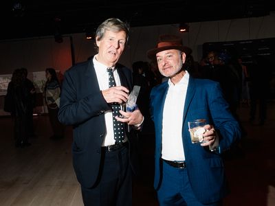 David Hare, Fisher Stevens Photo