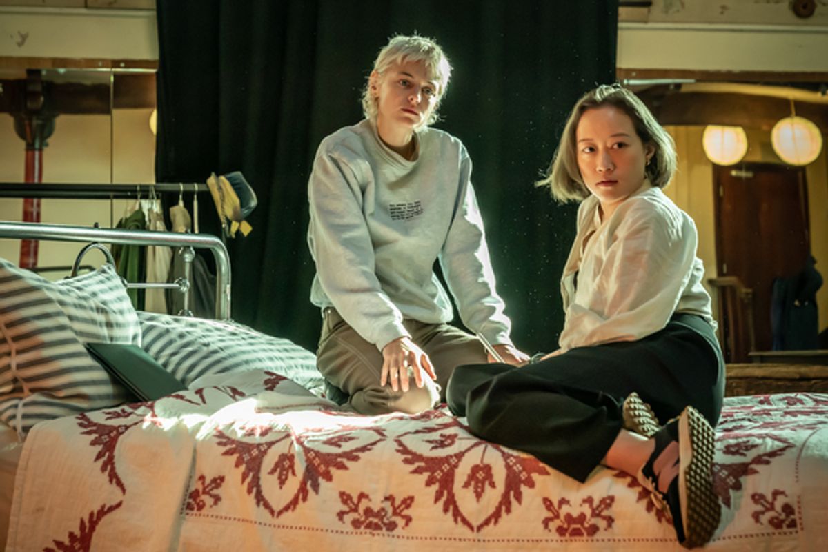 Emma Corrin, Millicent Wong  at 