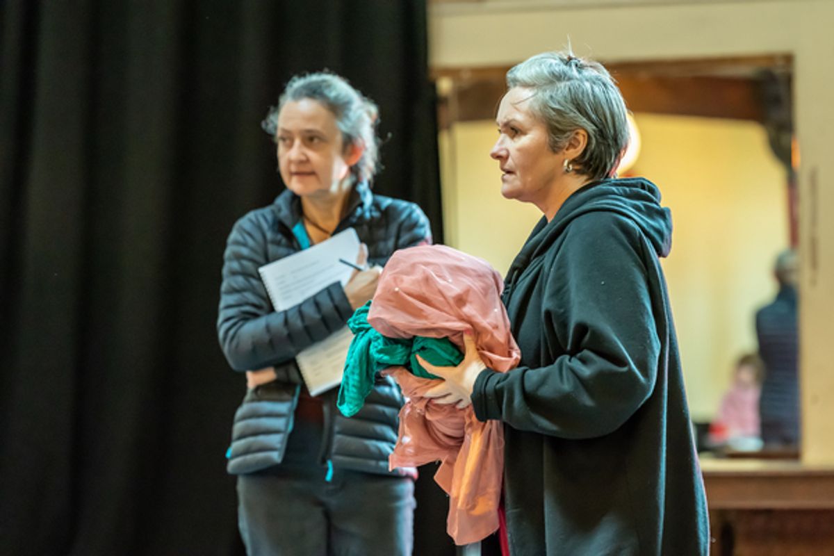 Lucy Briers, Debra Baker  at 