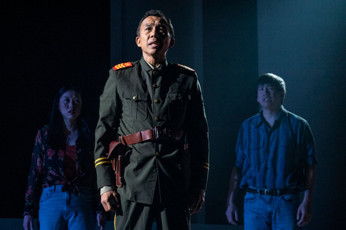 Jeena Yi, Ron Domingo, and Tim Liu at 